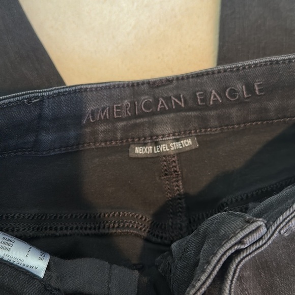 American Eagle Next Level Highest Waist Jeggings in Black.. - Picture 5 of 7